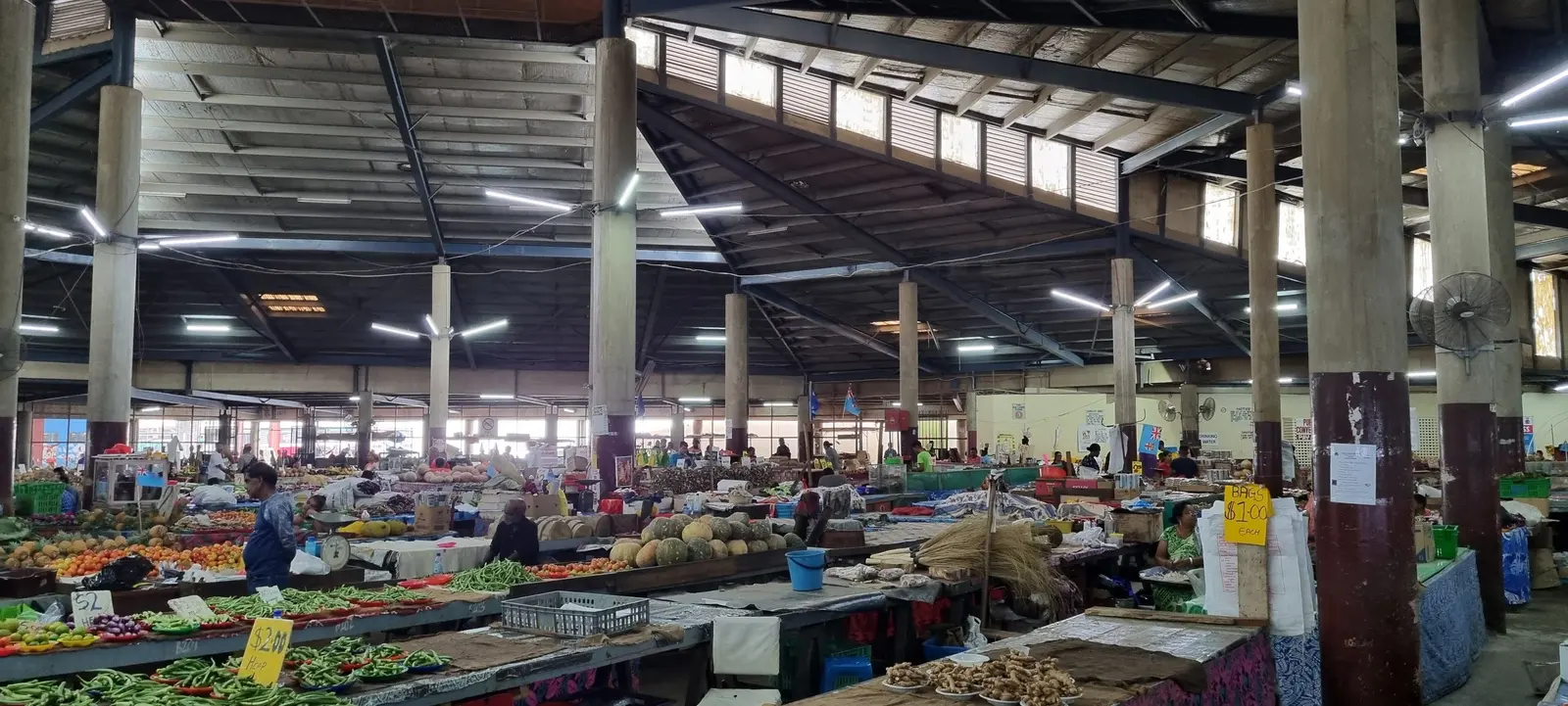 Lautoka Market in Fiji