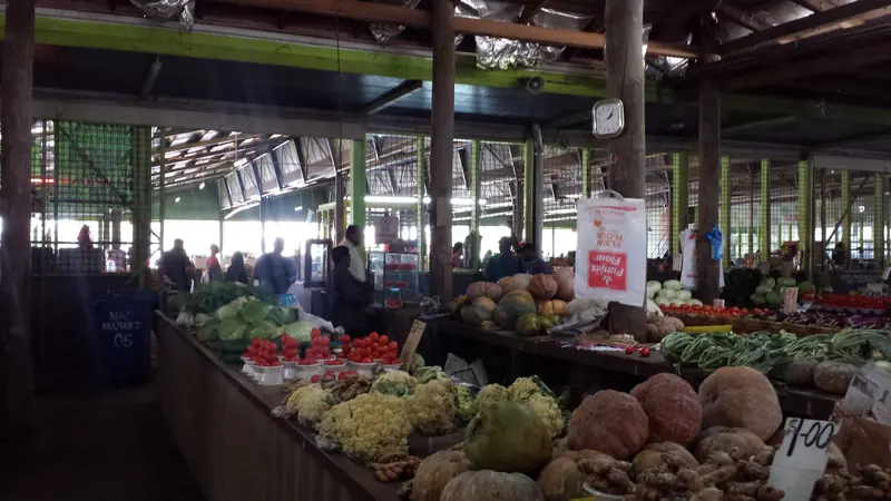 Nadi Municipal Market - interior