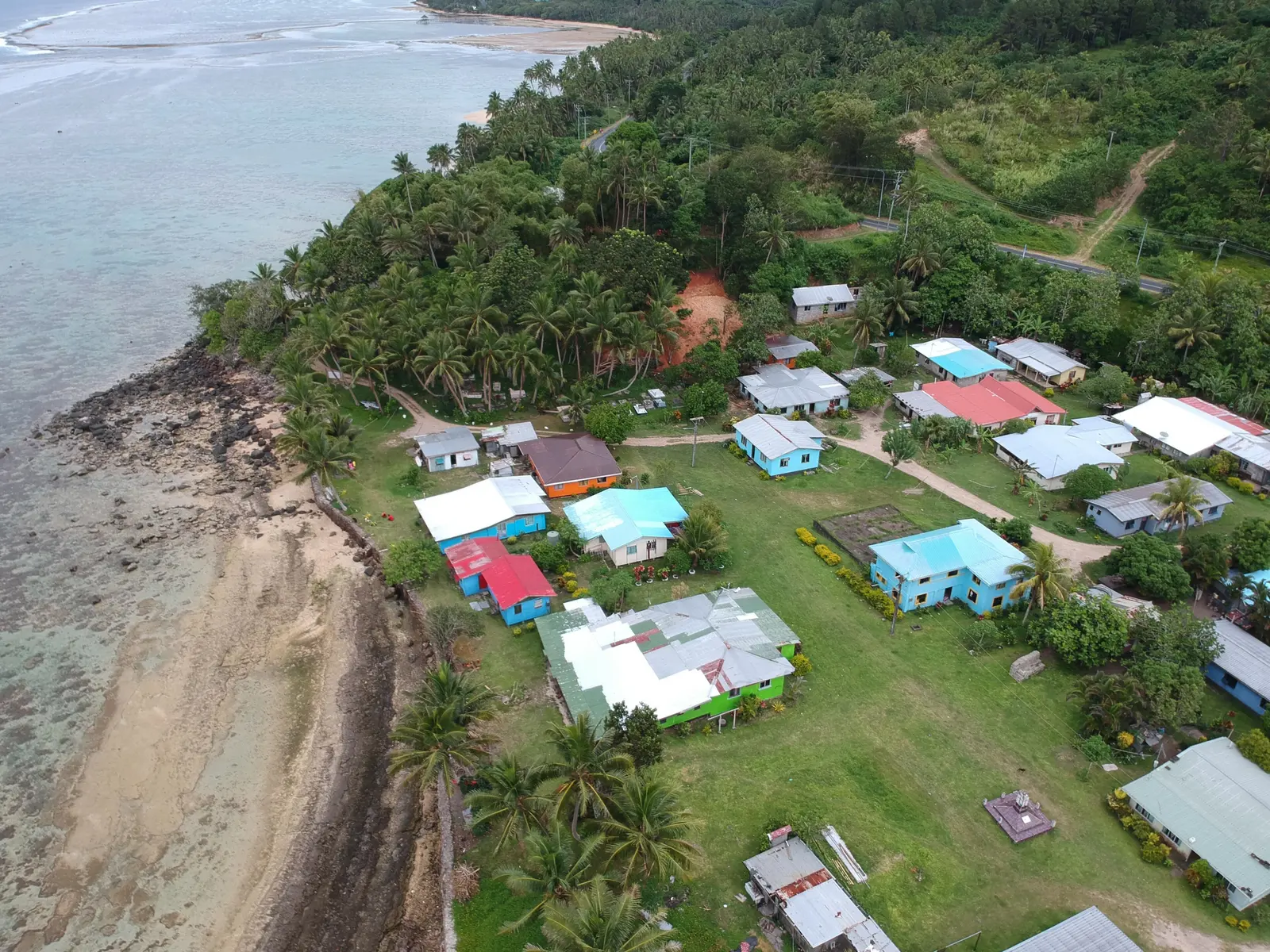 Votua Lalai village on the Coral Coast, Viti Levu
